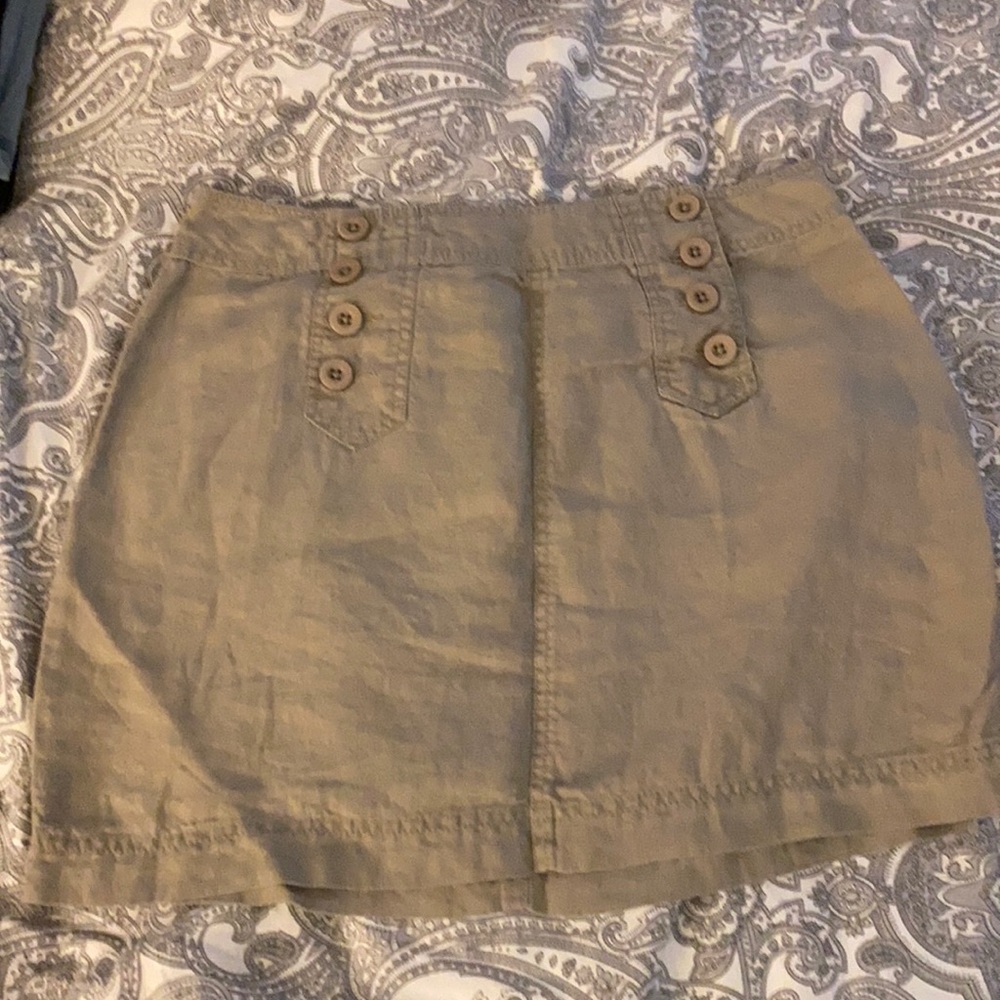 100% Linen skirt